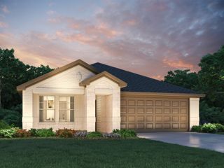 New construction Single-Family house 2434 Covered Wagon Drive, Crosby, TX 77532 The Callaghan (830)- photo