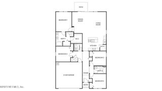 New construction house 12699 Rubber Fig Ter, Jacksonville, FL 32218 plan CALI - image