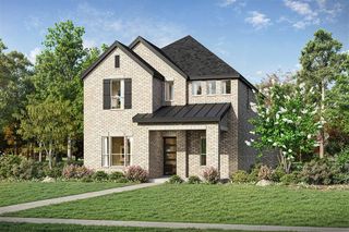 New construction house 11692 Chartwell Ct, Frisco, TX 75035 plan Duets D419 - image