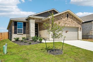 New construction Single-Family house 10129 Briceway Gap, San Antonio, TX 78254 plan The San Saba (3015) - image