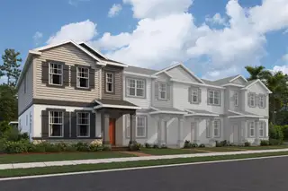New construction Townhouse house 659 Pothos St, Apopka, FL 32703 plan Windham II - image
