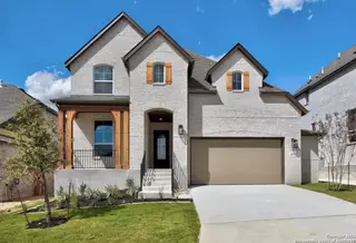 New construction house 12331 Fort Anderson, San Antonio, TX 78245 plan Redford Plan - image