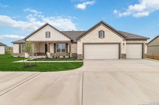 New construction house 21139 Prairie, San Antonio, TX 78264 plan Arlington - image