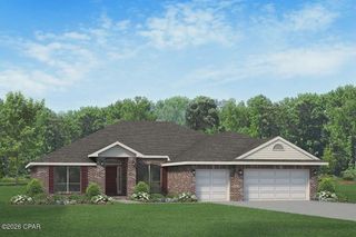 New construction house 4510 Lovegrass Ln, Panama City, FL 32409 plan 2502 - image