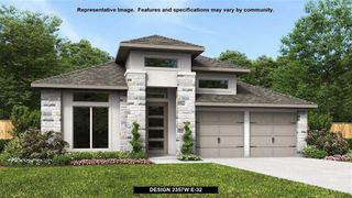 New construction Single-Family house 1013 Lariat Loop, Liberty Hill, TX 78642 Design 2357W- photo