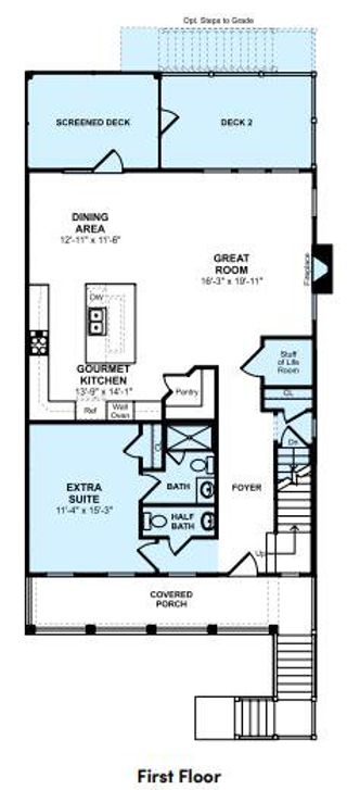 New construction  house 1652 Siloh Ln, Unit 474, Mount Pleasant, SC 29466 plan Stono - image