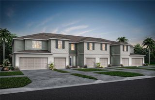New construction Townhouse house 3042 Emerald Acres Ln, Sanford, FL 32771 plan Springdale - image