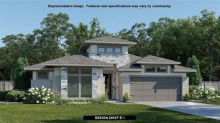 New construction Single-Family house 39110 Dangling Crest Ct, Magnolia, TX 77354 plan 2493P - image