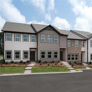 New construction Townhouse house 4125 Kingsbere Way, Douglasville, GA 30135 Calliope Homeplan- photo