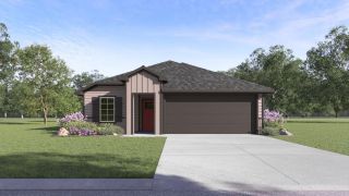 New construction house 1272 Wilkins Valley St, Brenham, TX 77833 plan Abbot - image