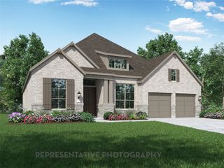 New construction Single-Family house 31023 Peony Place Dr, Fulshear, TX 77441 plan 215 Plan - image