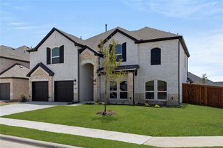 New construction Single-Family house 15000 Pizarro Ct, Little Elm, TX 75068 plan Brentwood 3F (w/Media) - image