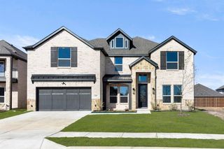 New construction house 2008 Burriana Ct, Little Elm, TX 75068 plan Columbia F - image