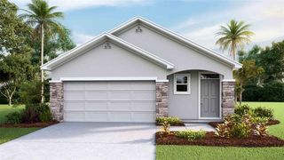 New construction Single-Family house 37331 Angel Wings Avenue, Zephyrhills, FL 33541 Allex II- photo