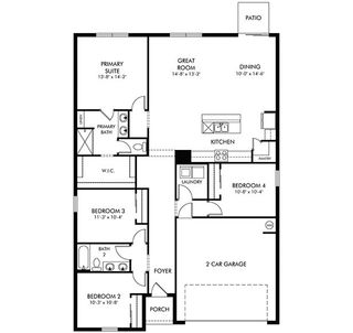 New construction  house 1360 Oak Valley Dr, Auburndale, FL 33823 plan Foxglove - image