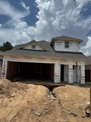 New construction Single-Family house 13054 Brookwood Bend Ln, Conroe, TX 77302 plan Plan 3039 Elevation C - image