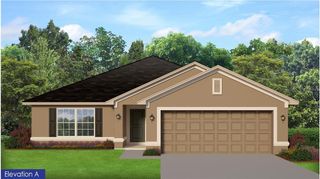 New construction Single-Family house 12498 Langley Dr, Unit lot 87, Spring Hill, FL 34609 plan 1970 - image