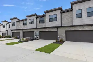 New construction Townhouse house 2005 Aldrich Mews, Celina, TX 75009 plan Mimosa - image