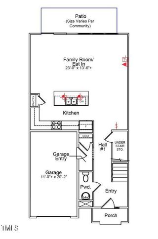 New construction Townhouse house 13 Nettle Lane, Unit 249, Clayton, NC 27520 Lantana- photo