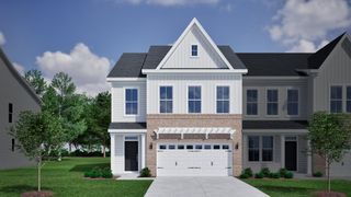 New construction Townhouse house 1200 Bell Heather Rd, Durham, NC 27703 plan Hydrangea - image