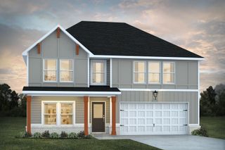 New construction Single-Family house 710 Lipizzan Trce, Hogansville, GA 30230 plan Jodeco Front Porch - image