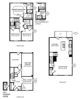 New construction Townhouse house 3122 Mccauley Meadows Dr, Charlotte, NC 28216 plan Beethoven - image