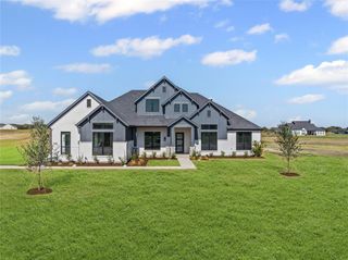 New construction house 230 Waterfall Ranch Rd, Waxahachie, TX 75167 plan Madrid - image