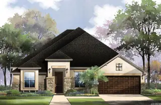 New construction Single-Family house 217 Dulce Vis, Boerne, TX 78006 plan Newton - image