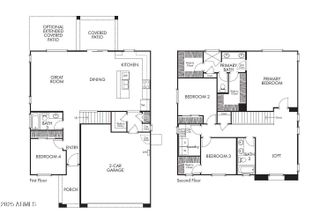 New construction Single-Family house 22351 W Monona Ln, Surprise, AZ 85387 plan 3505 - image