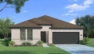 New construction Single-Family house 513 Cowboy Heights, Cibolo, TX 78108 Elderberry J- photo