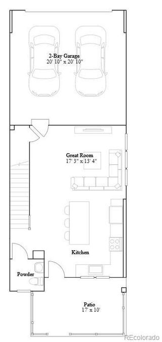 New construction Townhouse house 6778 E 149Th Ave, Unit 4, Thornton, CO 80602 plan Plan 306 - image
