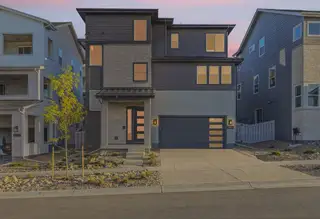 New construction Single-Family house 10924 Stanza Ln, Lone Tree, CO 80134 plan 3622 Josie Elevation C - Hip Slope Contemporary - image