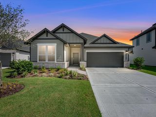 New construction Single-Family house 21802 Yellow Sunset Ln, Cypress, TX 77433 plan Caprock - image