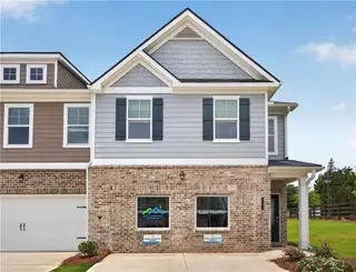 New construction Townhouse house 6383 Towhee Wy, Morrow, GA 30260 plan The Newbury - image