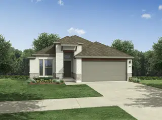 New construction Single-Family house 107 Mandeville Dr, Hutto, TX 78634 plan Turquoise - image