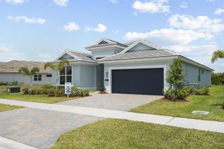 New construction house 12471 Sw Sunrise Lake Ter, Port St. Lucie, FL 34987 plan Palomar - image