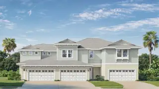 New construction Townhouse house 32070 Anchor Point Dr, Wesley Chapel, FL 33545 plan Abaco - image