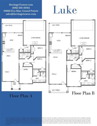 New construction Single-Family house 3647 William Ct, Midlothian, TX 76065 plan Luke - image