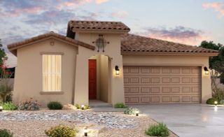 New construction Single-Family house 24168 W. Gibson Lane, Buckeye, AZ 85326 Castillo Series - Clover- photo