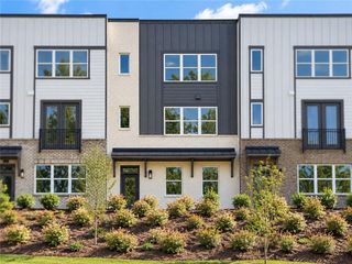 New construction Townhouse house 5639 Peach Orchard Trl, Peachtree Corners, GA 30092 plan Asbury - image