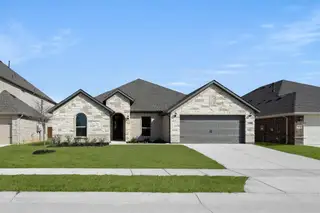 New construction Single-Family house 1088 Foxtail Dr, Justin, TX 76247 plan Hampton - image