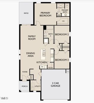 New construction house 201 Swift Park Dr, Zebulon, NC 27597 plan Glimmer - image