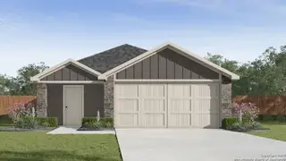 New construction Single-Family house 1621 Olive Ibis, San Antonio, TX 78253 plan The Caprock - image