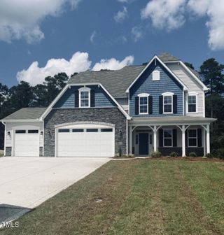 New construction Single-Family house 271 White Azalea Way, Benson, NC 27504 Brooks European- photo