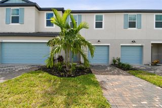 New construction Townhouse house 5435 Tripoli Drive, Palmetto, FL 34221 Alexander - Townhomes- photo