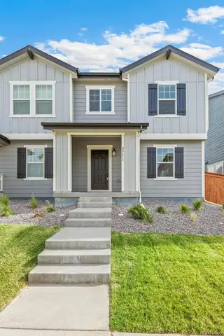 New construction Duplex house 28616 E 6Th Pl, Watkins, CO 80137 - image
