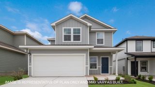 New construction house 12001 Pike Bnd, Mustang Ridge, TX 78610 plan The Hanna - image
