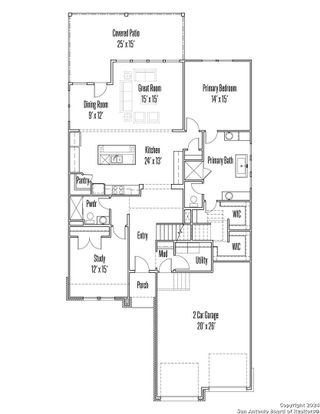 New construction Single-Family house 28516 Allswell Lane, San Antonio, TX 78260 Duvall : 50-2751F.1- photo