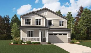 New construction Single-Family house 27566 E Byers Place, Aurora, CO 80018 Elderberry- photo