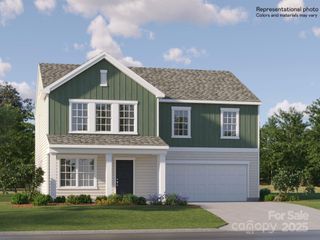 New construction house 1914 Old Ormand Ln, Bessemer City, NC 28016 plan Hughes - image